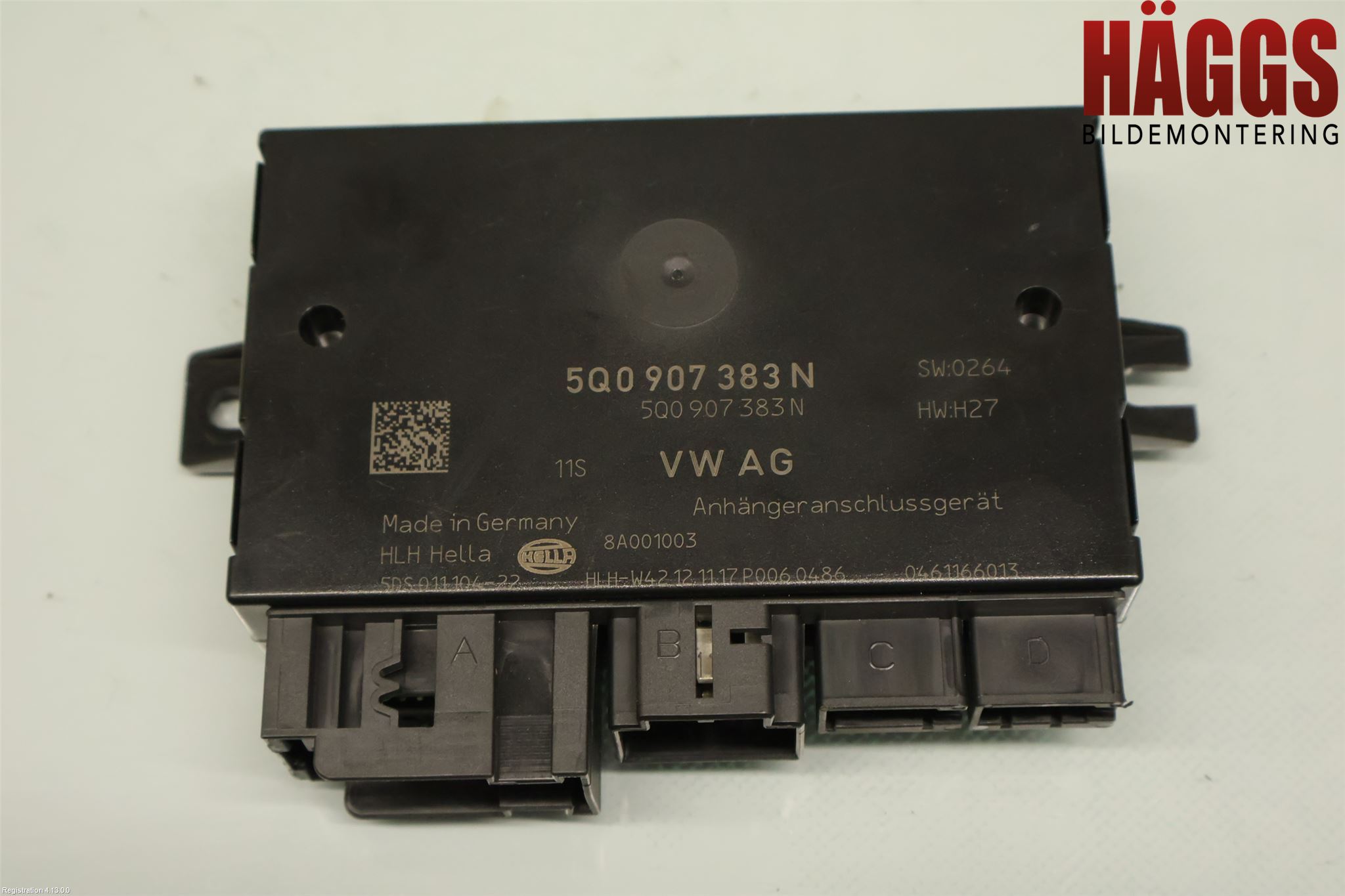 Volkswagen VW PASSAT 15-19 Styrenhet Dragkrok