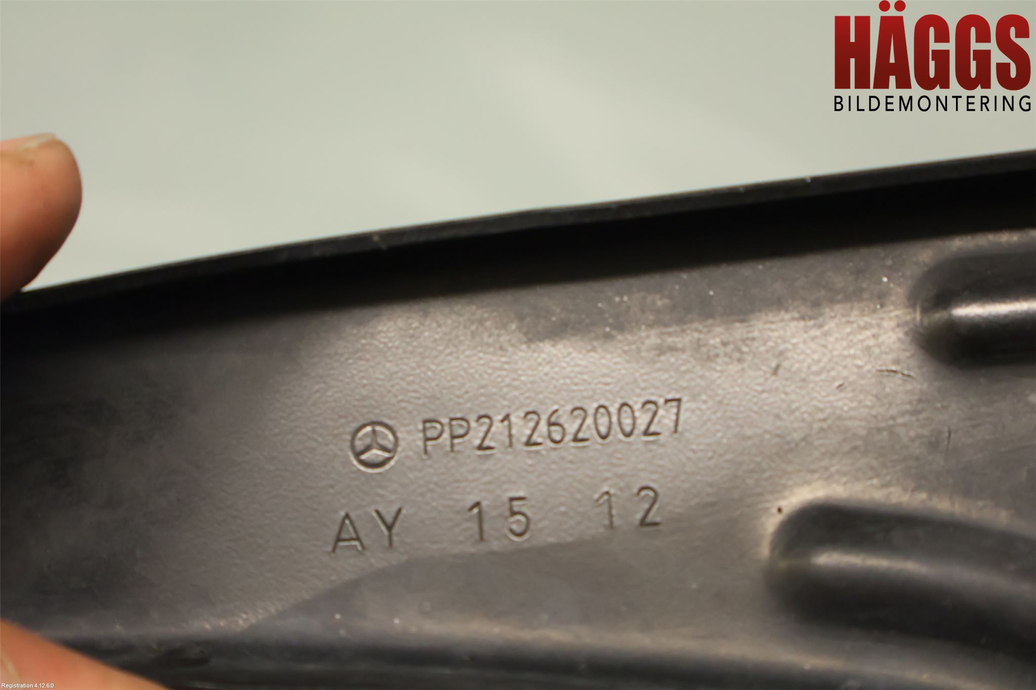 Mercedes-Benz MB E-KLASS (W212) 09-16 Frontplåt