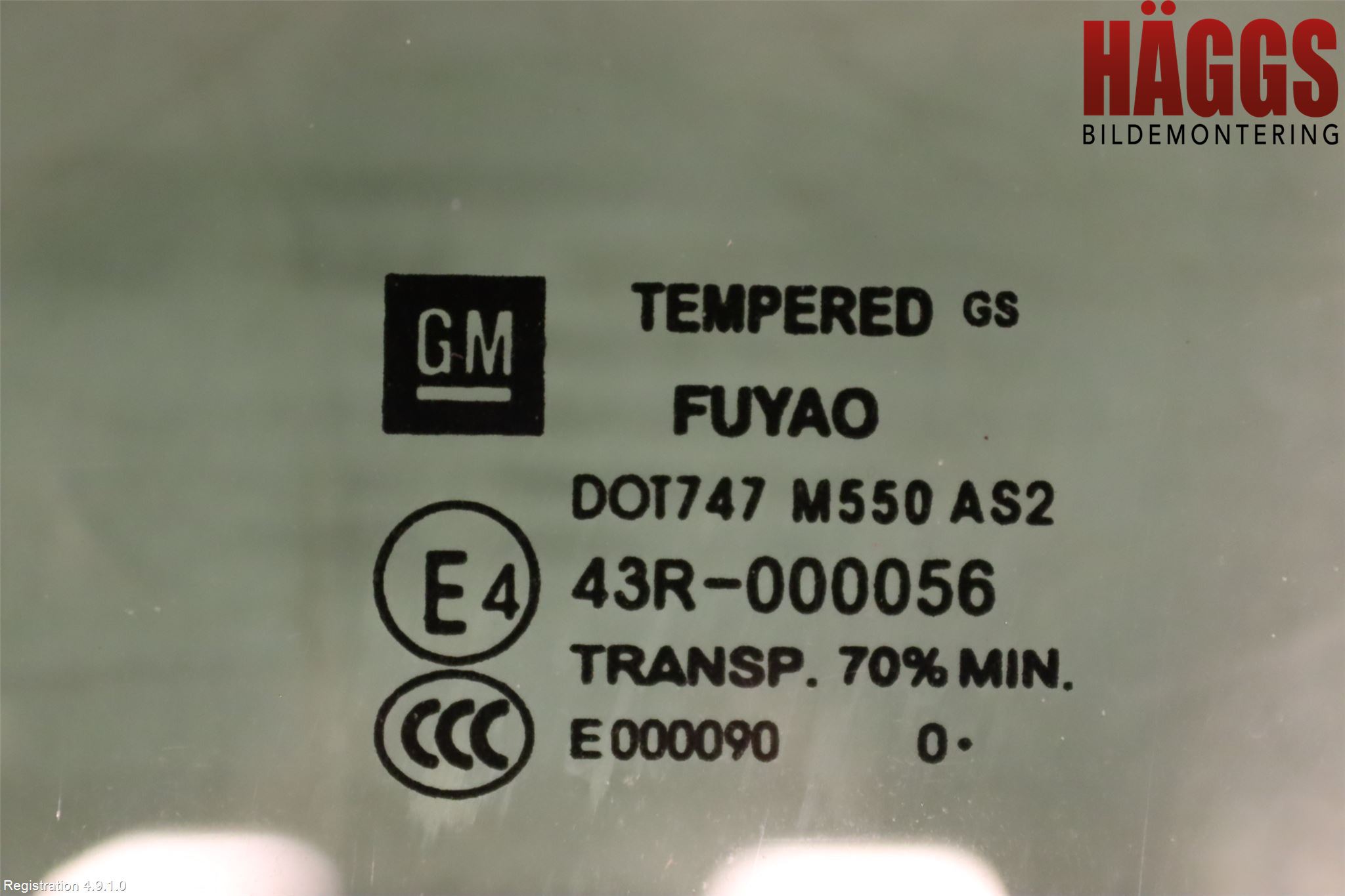 Opel INSIGNIA 09-16 Dörruta Fram Vänster