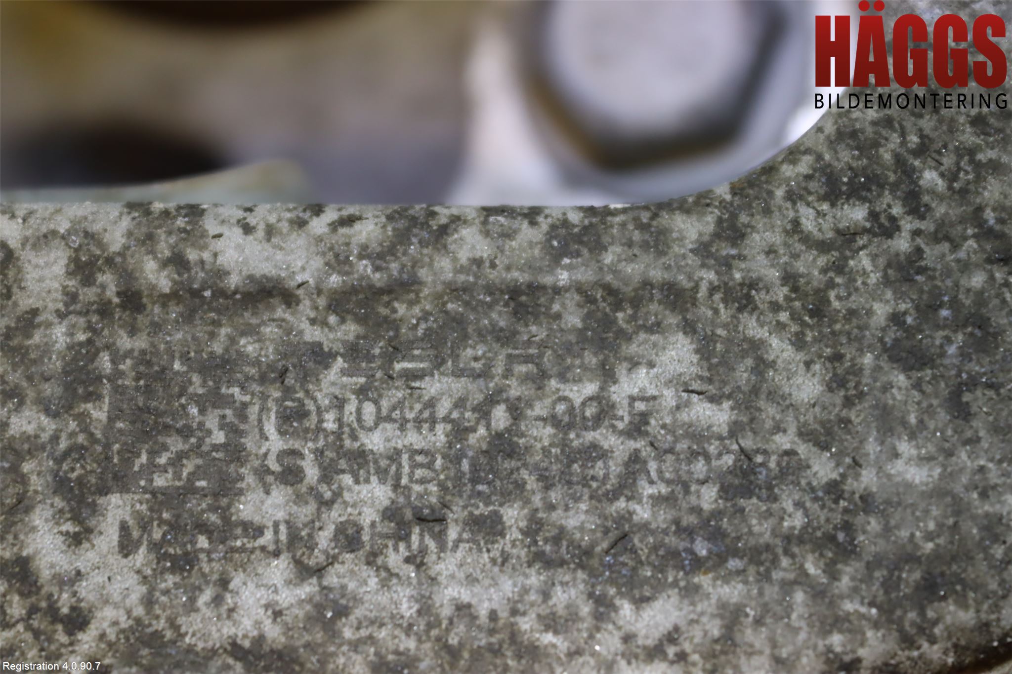 Tesla MODEL 3 17- Hjullagerhus-Spindel Vä B