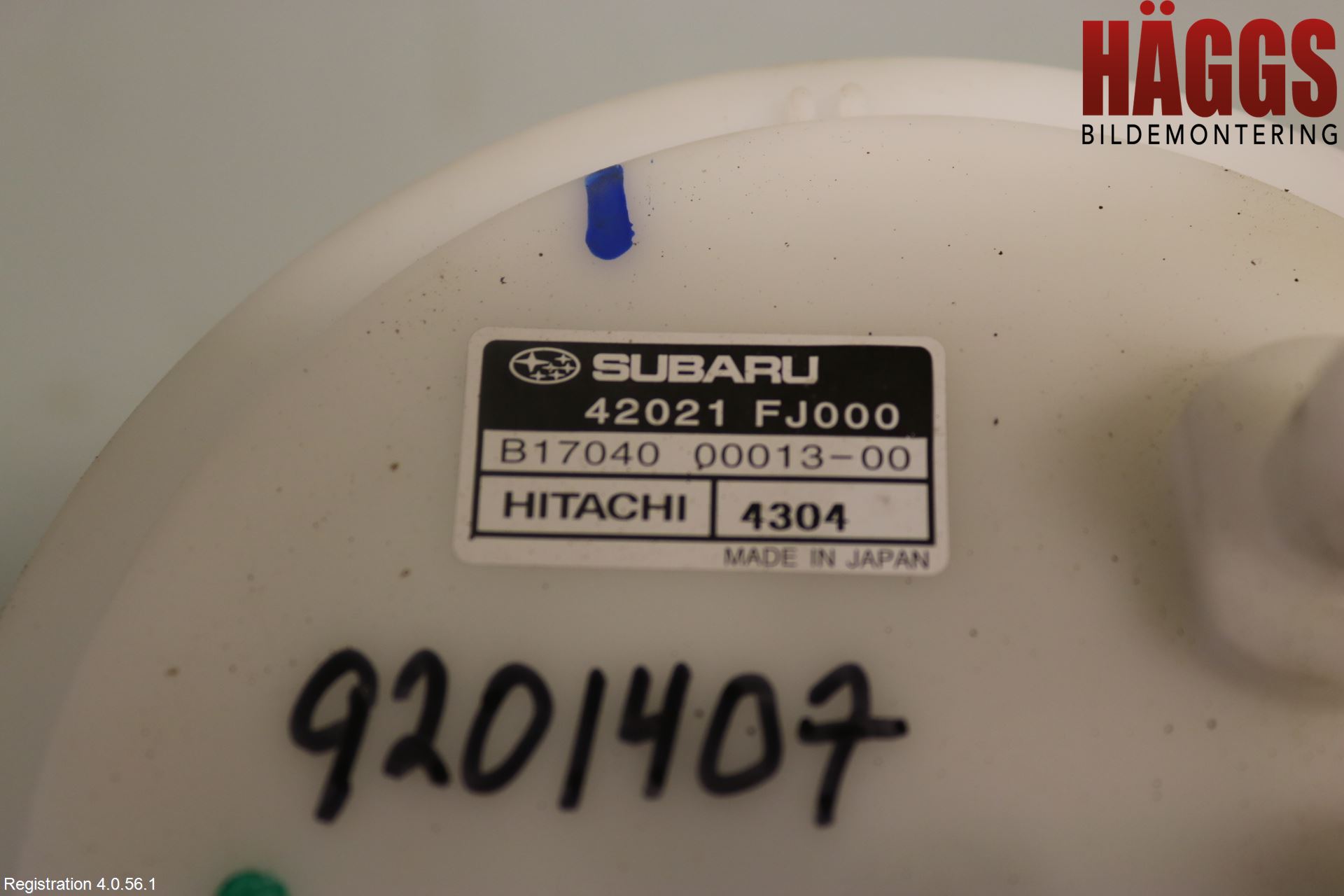 Subaru XV 12-17 Bränslepump El