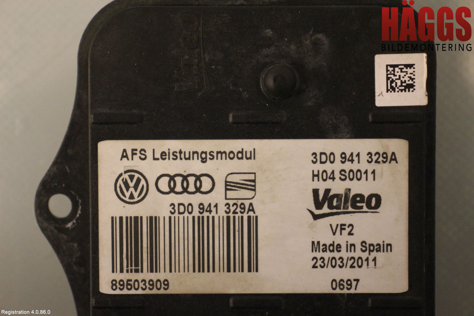 Volkswagen VW PASSAT 11-14 Styrenhet Strålkastare
