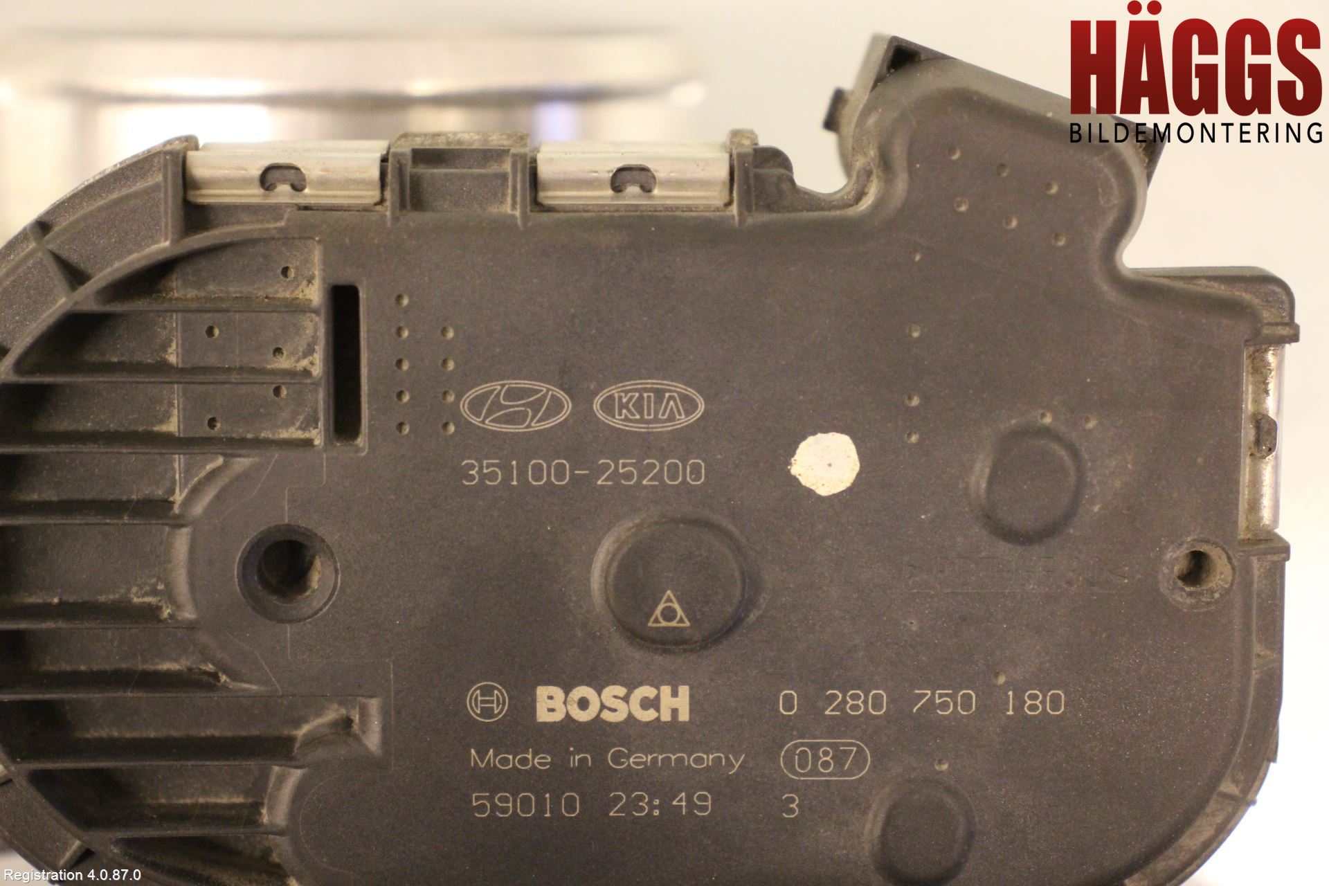 Hyundai SONATA 06-10 Injspjällhus