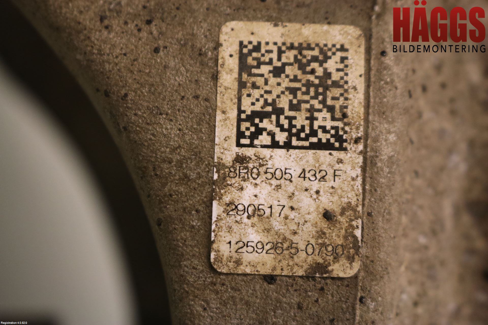 Audi A6 ALLROAD 12-18 Hjullagerhus Bak Hö