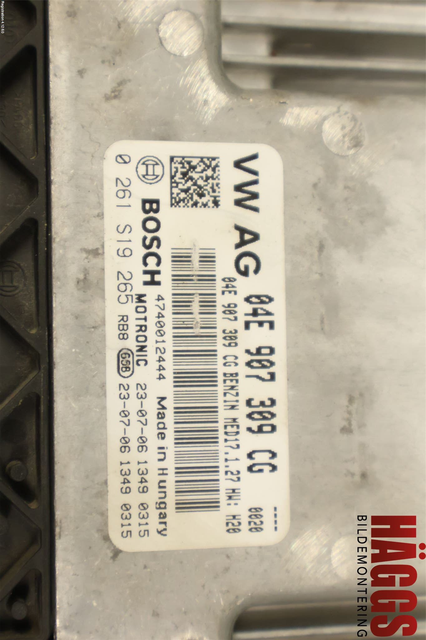 Volkswagen VW PASSAT 20-24 Styrenhet Insprut Bensin