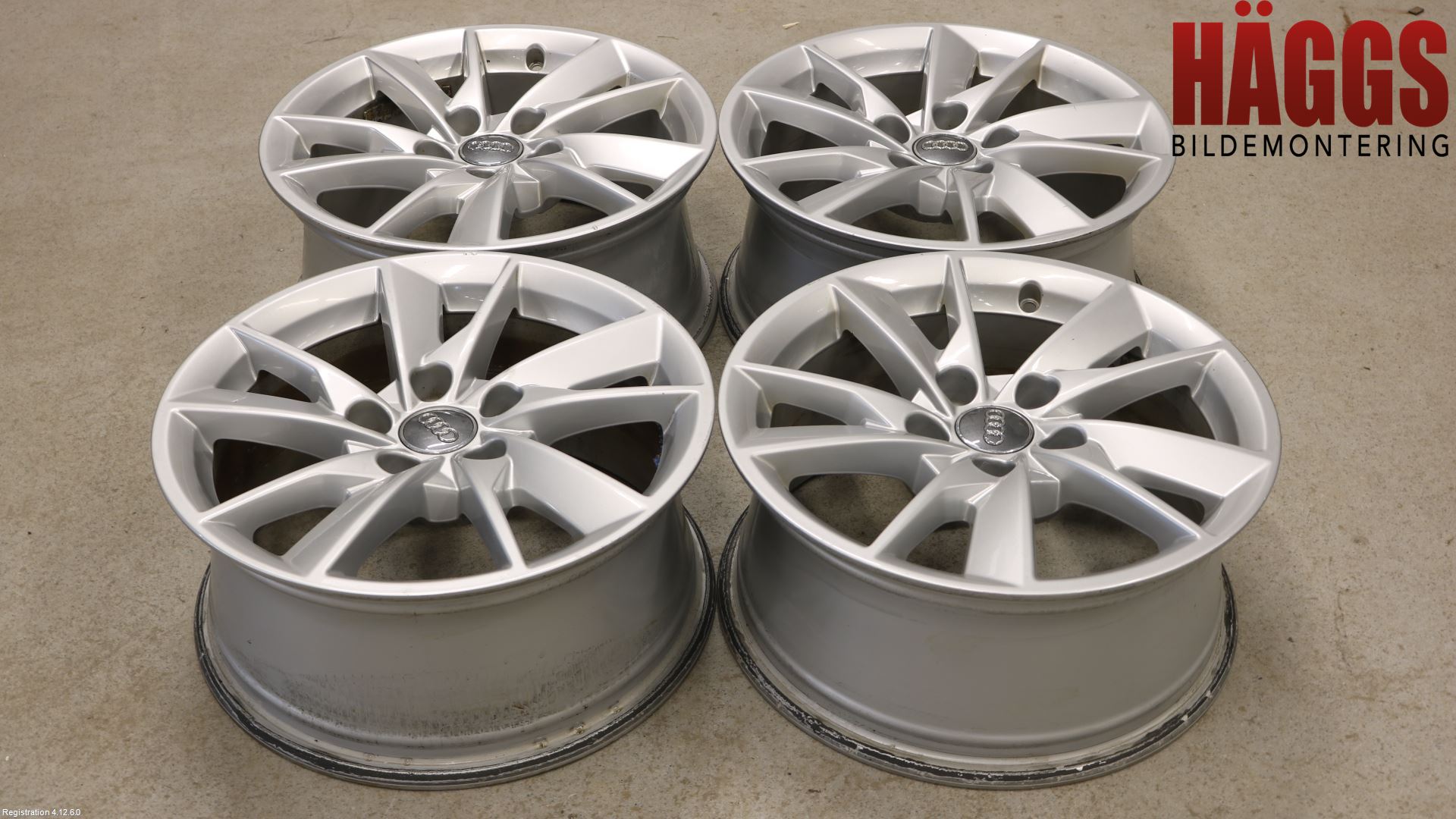 Audi A4/S4 B9 20- Fälgsats Aluminium