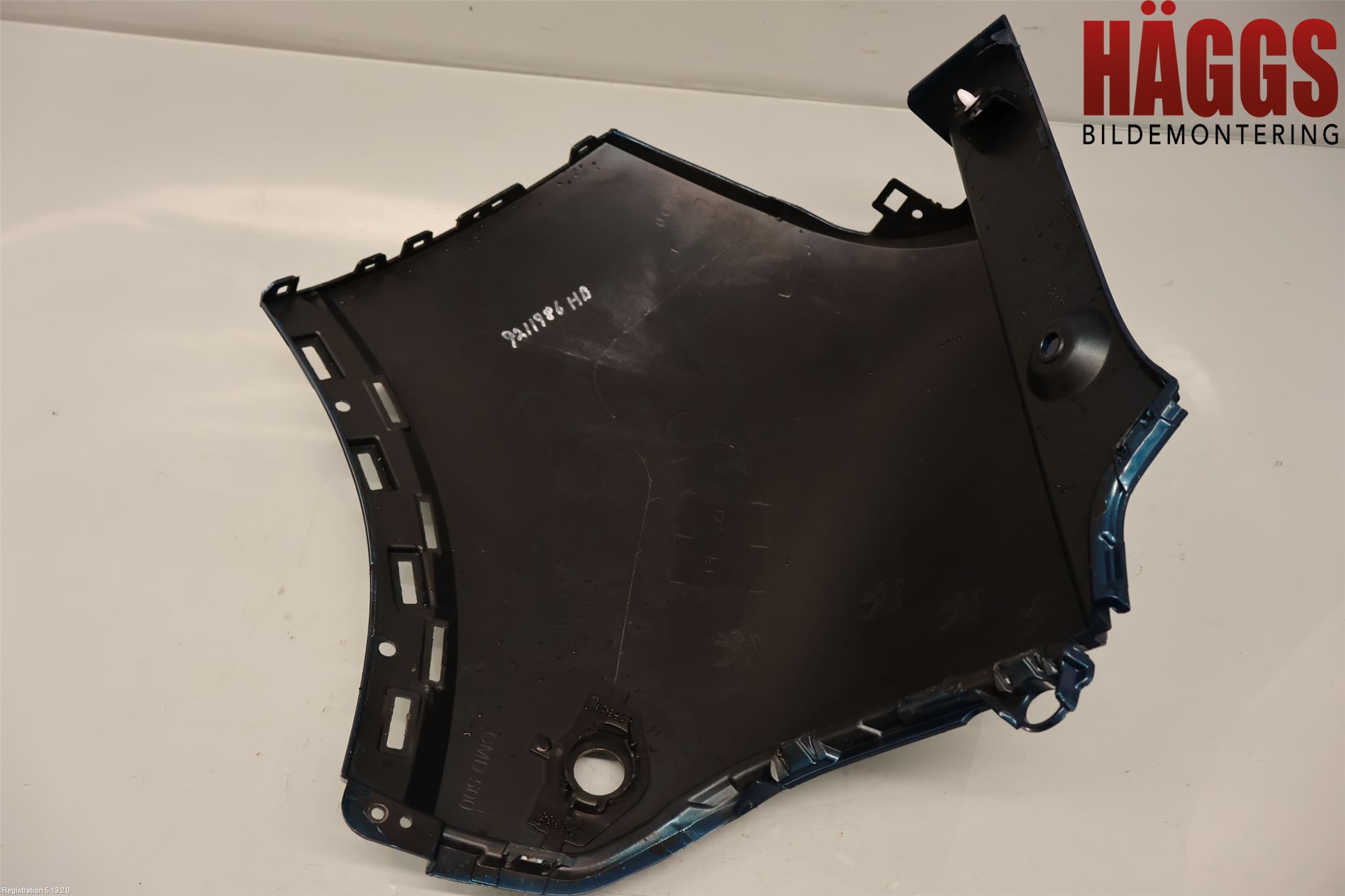 Peugeot 2008/E-2008 20- Stötfångardel Bak Hö