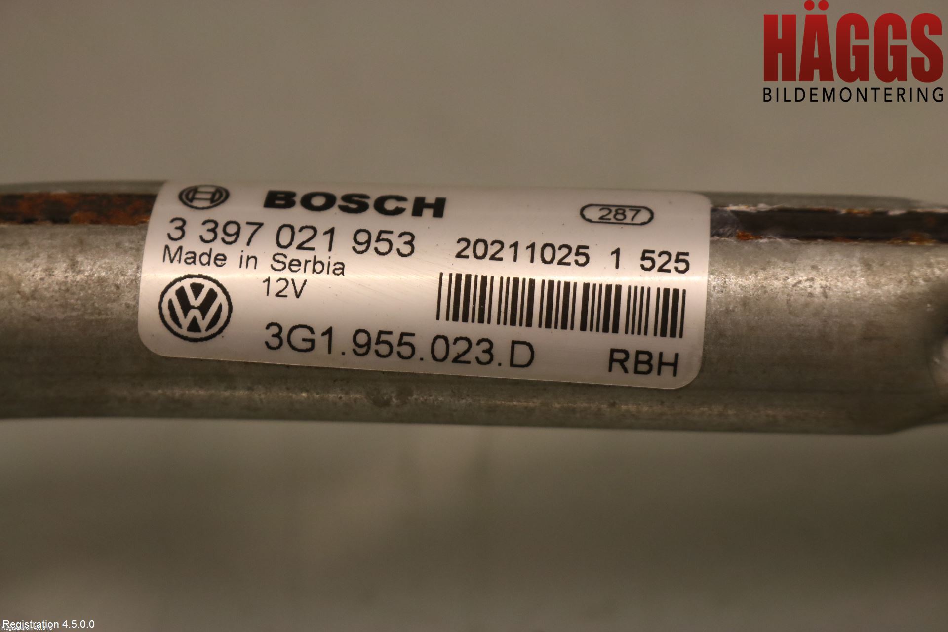 Volkswagen VW PASSAT 20-24 Torkarmotor Vindruta