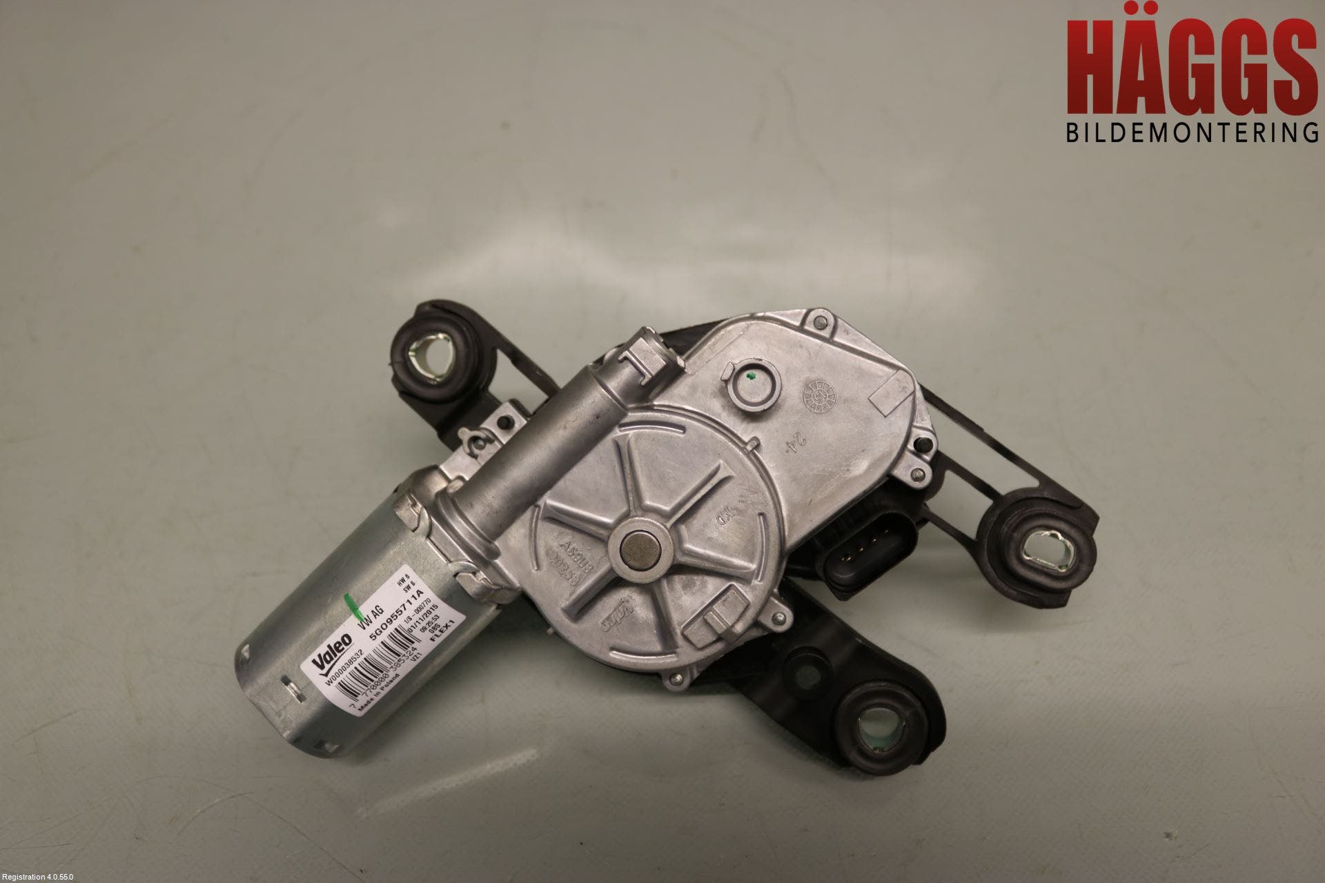 Volkswagen VW GOLF / E-GOLF VII 13-20 Torkarmotor Baklucka