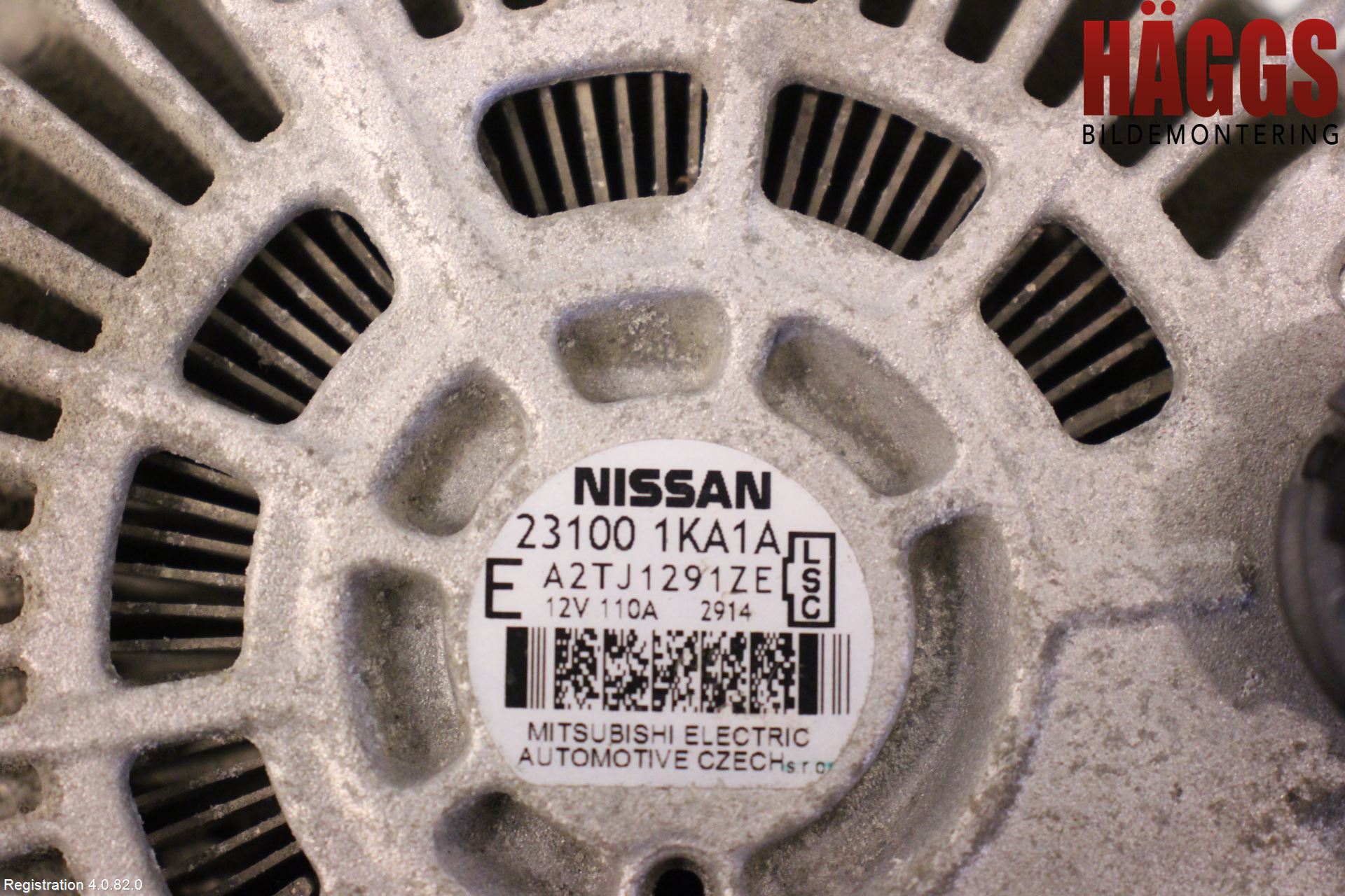 Nissan JUKE 10-14 Generator