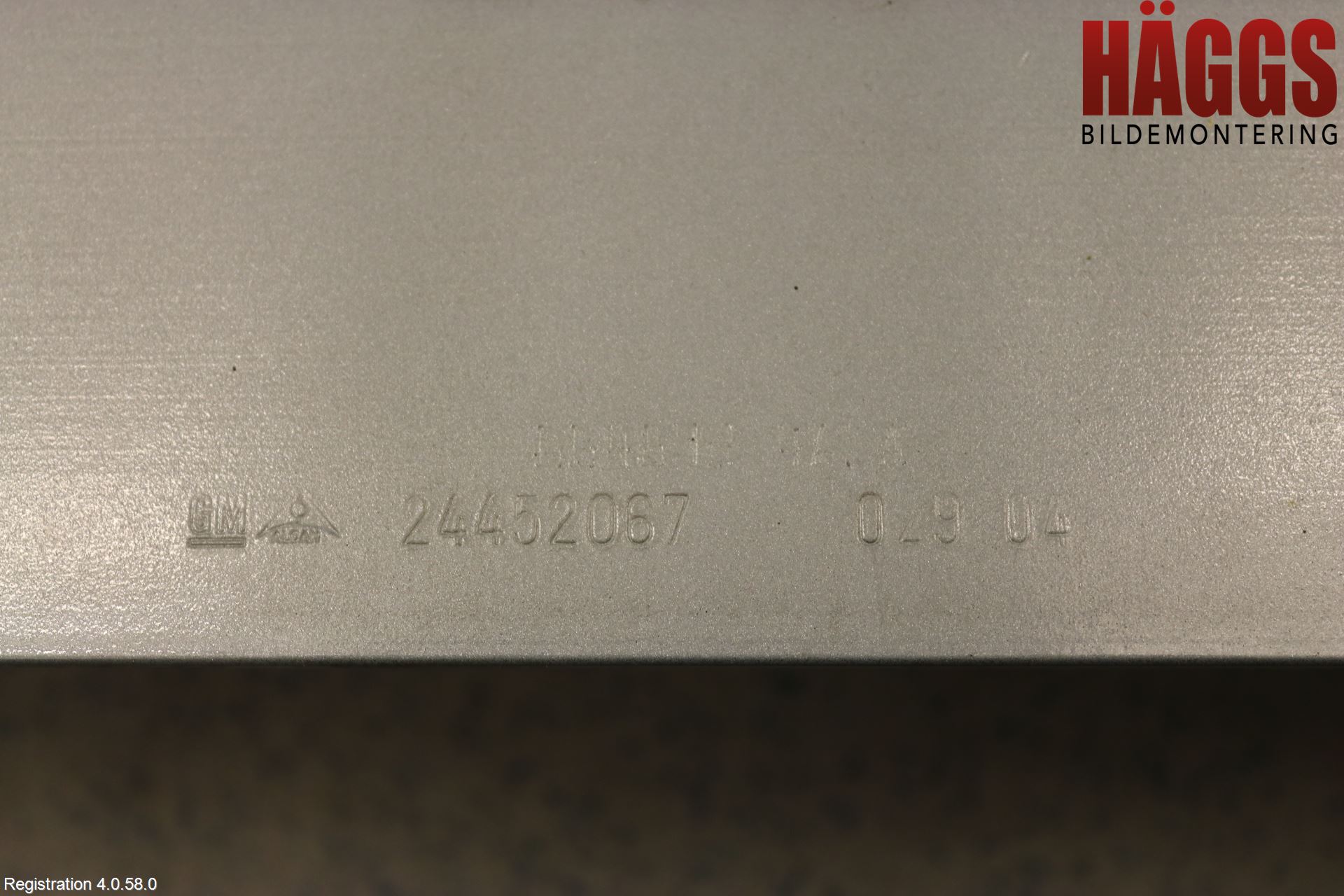 Opel ASTRA H 04-12 Stötfångarbalk Fram