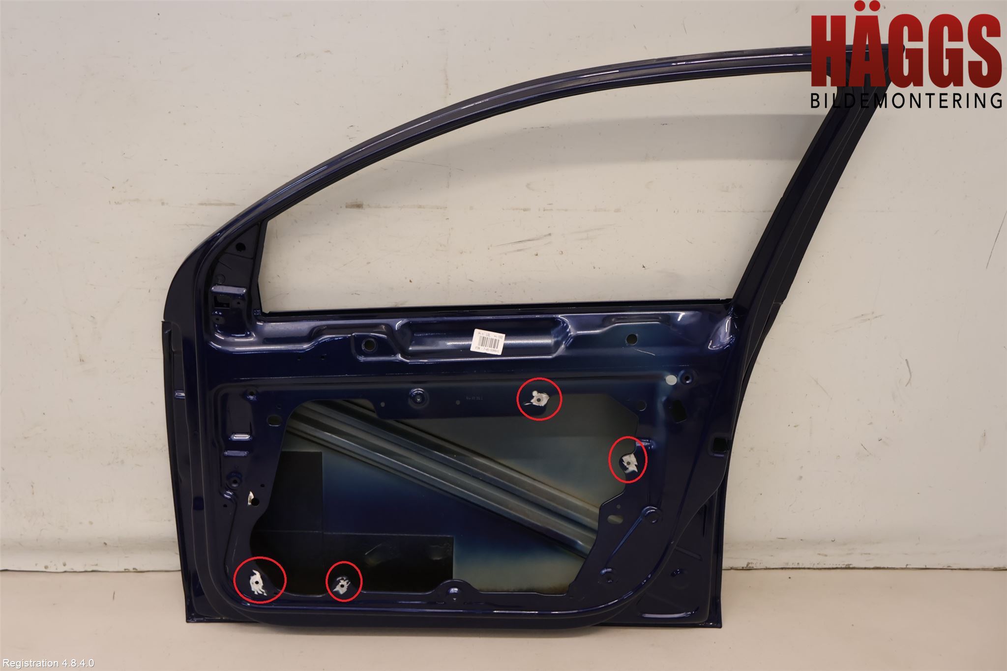 Volkswagen VW GOLF VI 09-13 Dörr Fram Höger