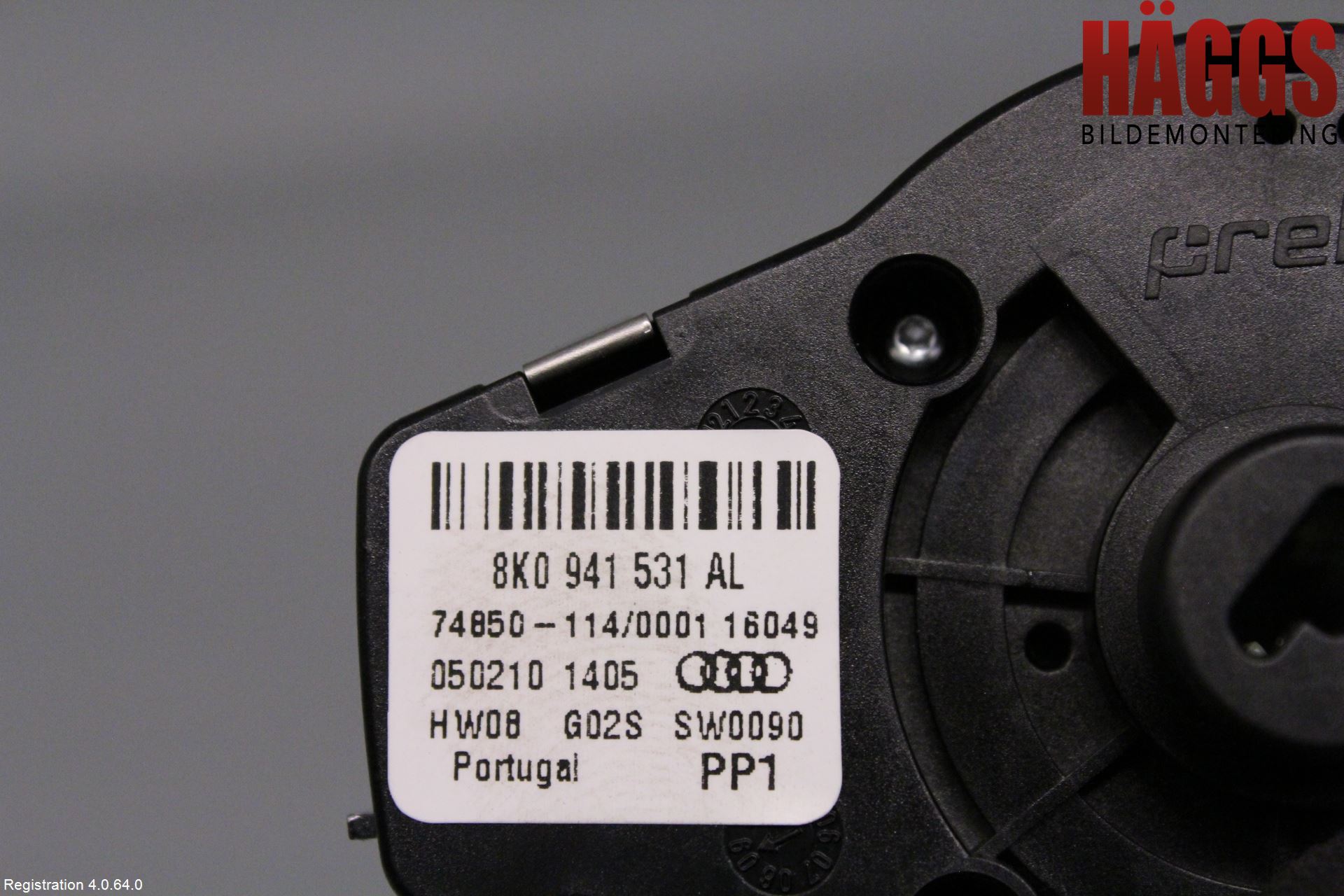 Audi A4/S4 08-11 Strömställare Ljus