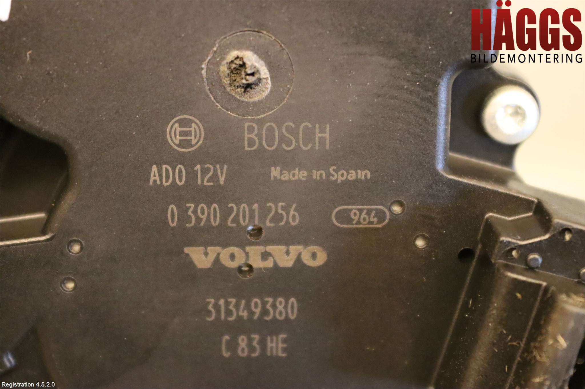 Volvo V90 17->> Torkarmotor Baklucka