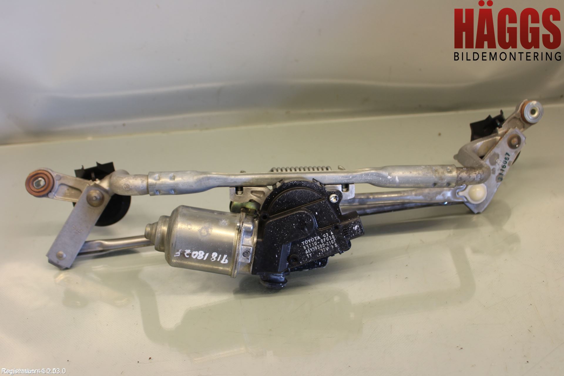 Toyota VERSO 09-18 Torkarmotor Vindruta