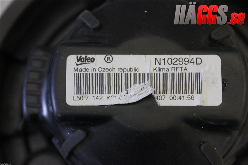 Peugeot 207 Ac Värmefläkt