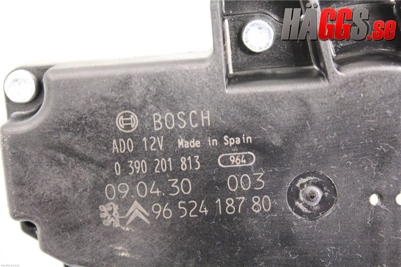 Peugeot 207 Torkarmotor Baklucka