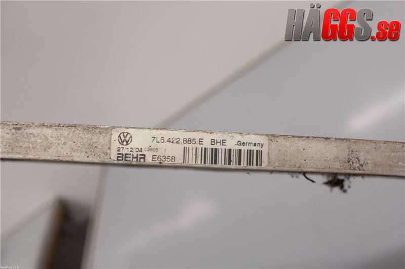 Volkswagen VW TOUAREG 7L 03-10 Oljekylare Motor