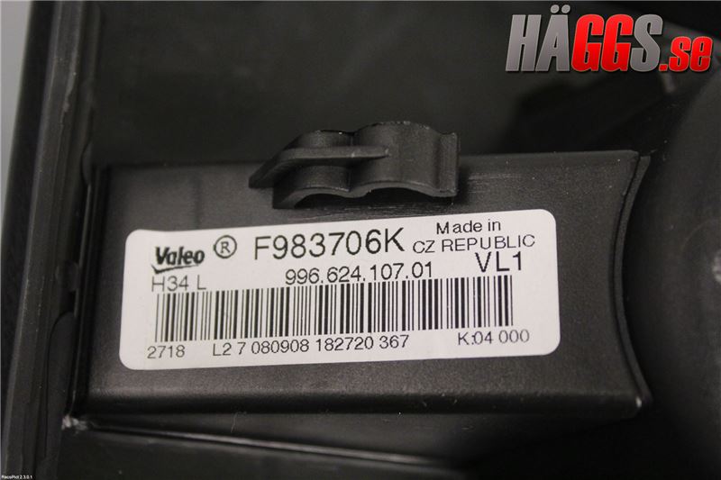 Porsche 911 64- Ac Värmefläkt