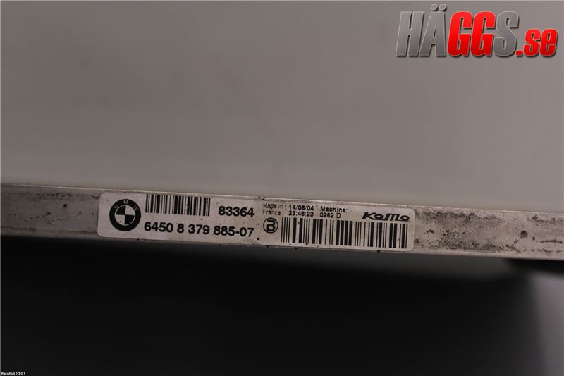 BMW 5 E60/61 Sed/Tou 02-10 Ac Kondensor-Kylare
