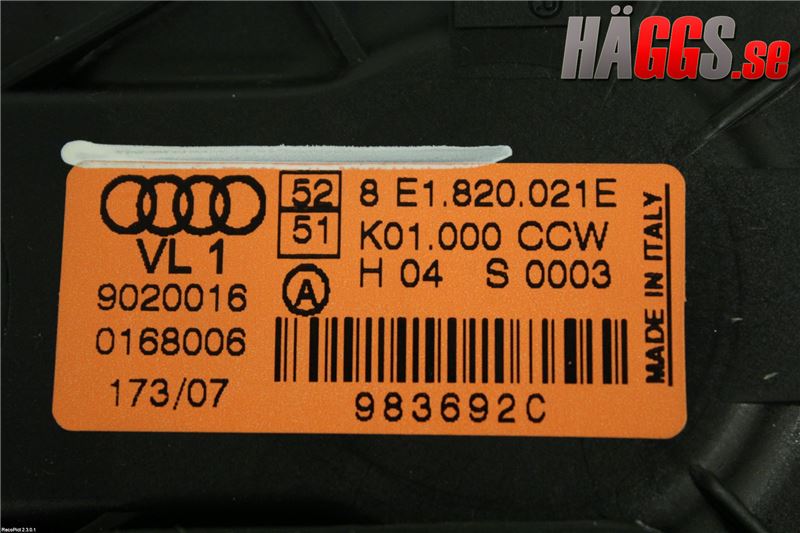 Audi A4/S4 05-07 Ac Värmefläkt