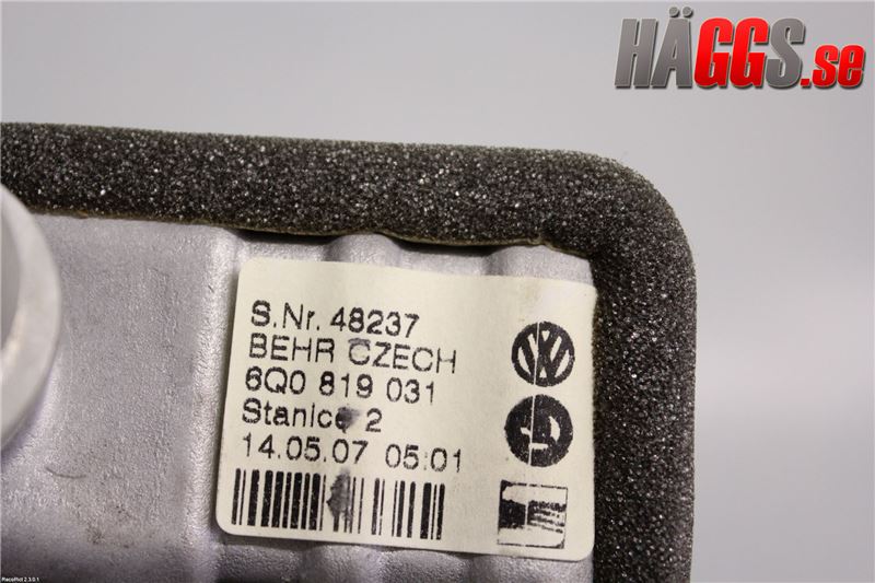 Skoda ROOMSTER Värme Cellpaket