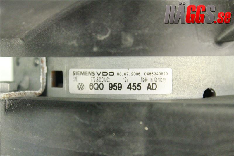 Skoda FABIA 99-07 Kylfläkt El