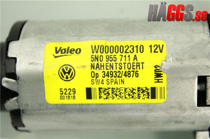 Volkswagen VW TIGUAN 07-16 Torkarmotor Baklucka