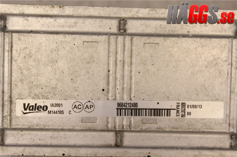 Citroen BERLINGO 08-18 Laddluft-Intercooler Kyl