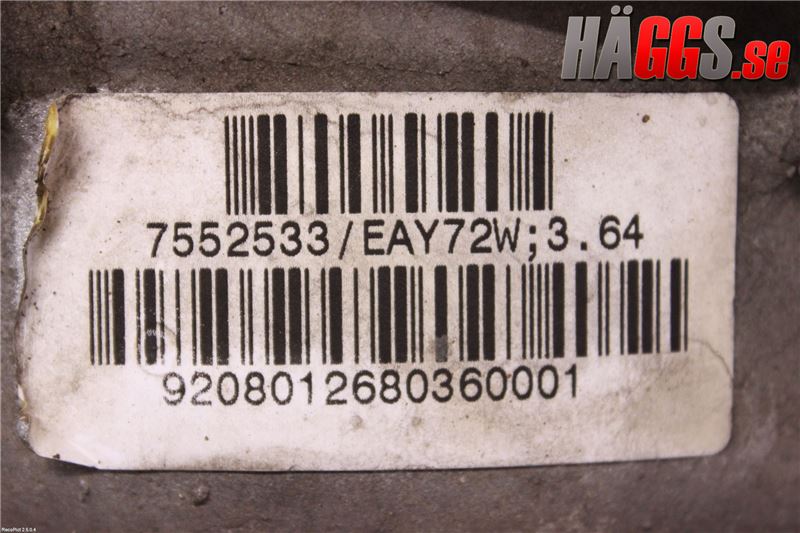 BMW X5 E70 07-13 Framvagn Diffrential