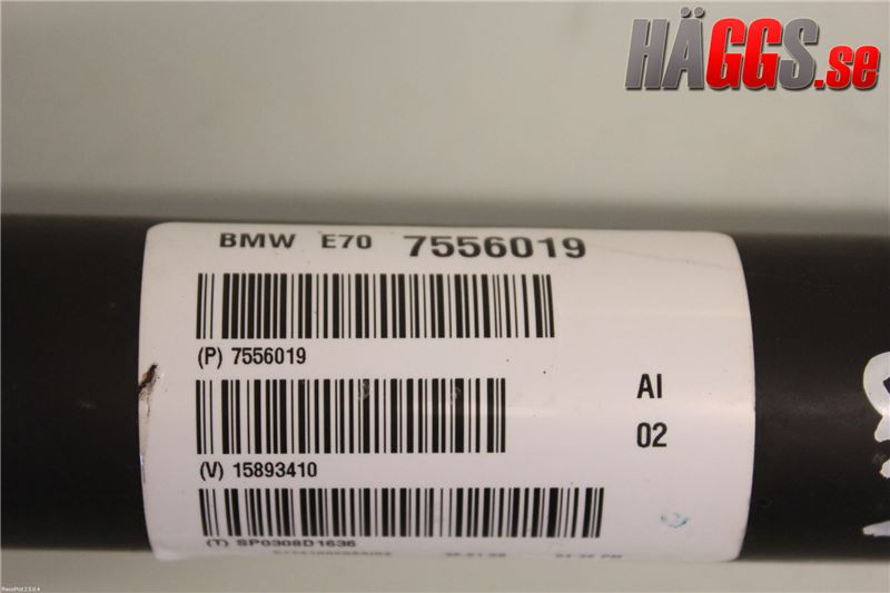 BMW X5 E70 07-13 Mellanaxel Främre 4Wd