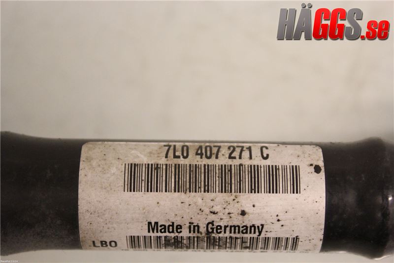 Volkswagen VW TOUAREG 7L 03-10 Drivaxel Fram Vänster