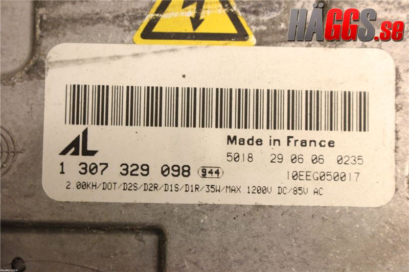 Volvo V50 04-07 Styrenhet Strålkastare