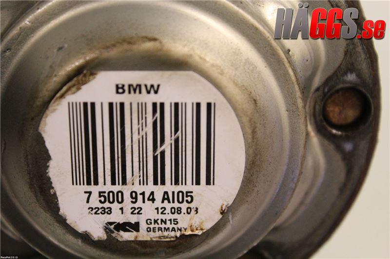 BMW X5 E53     99-06 Drivaxel Bak Höger