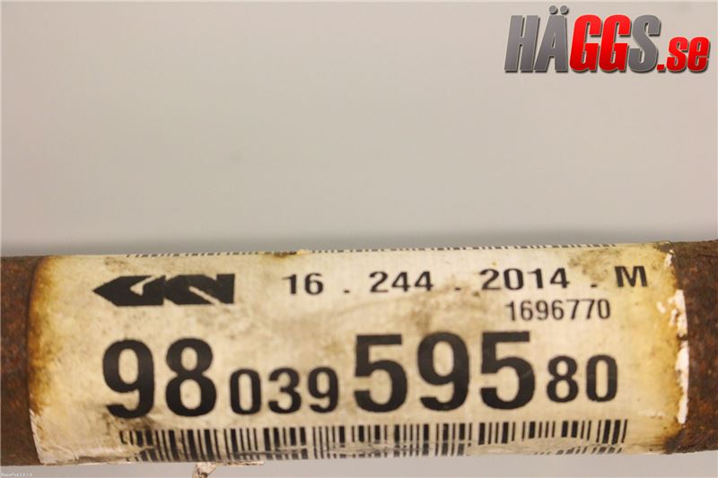 Peugeot 208 12-15 Drivaxel Fram Vänster