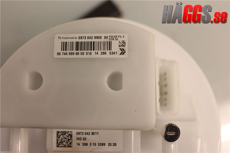 Peugeot 308 14-21 Bränslepump El