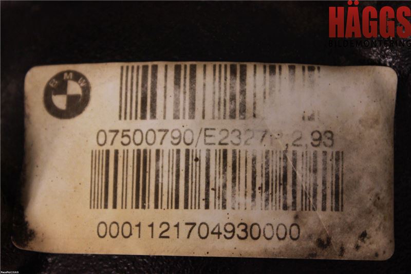 BMW 3 E46      98-05 Framvagn Diffrential