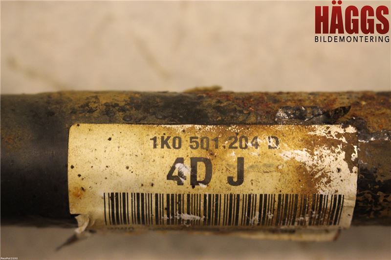 Skoda OCTAVIA (1Z) 05-13 Drivaxel Bak Höger