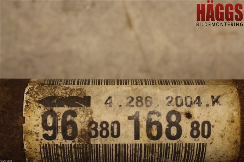 Citroen C2 Drivaxel Fram Höger