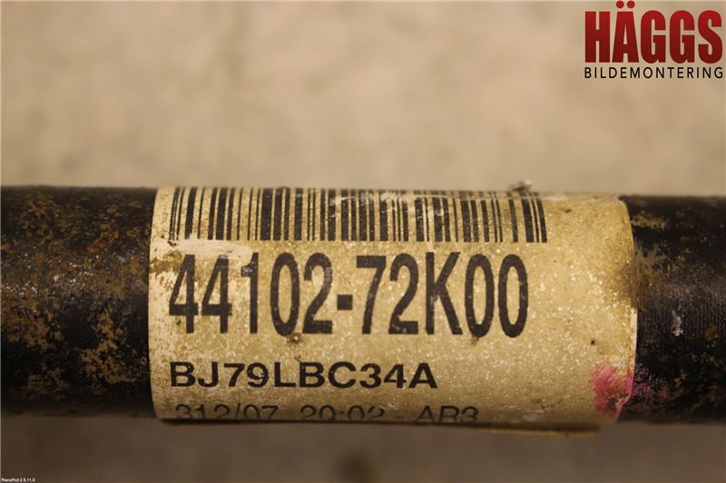 Suzuki SWIFT 05-10 Drivaxel Fram Vänster