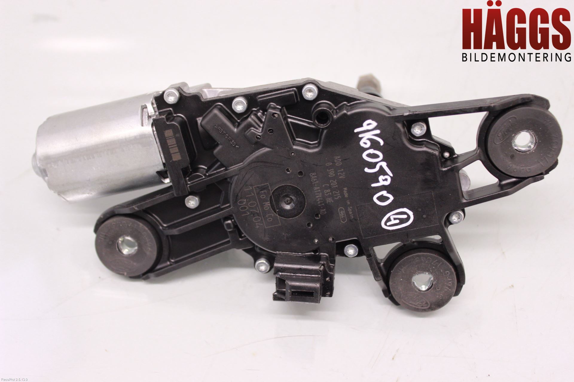 Ford FIESTA 09-12 Torkarmotor Baklucka