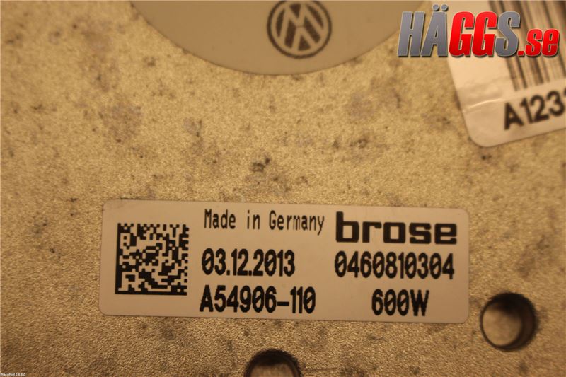 Volkswagen VW TRANSP/CARAVELLE (T5) 04-15 Kylfläkt El