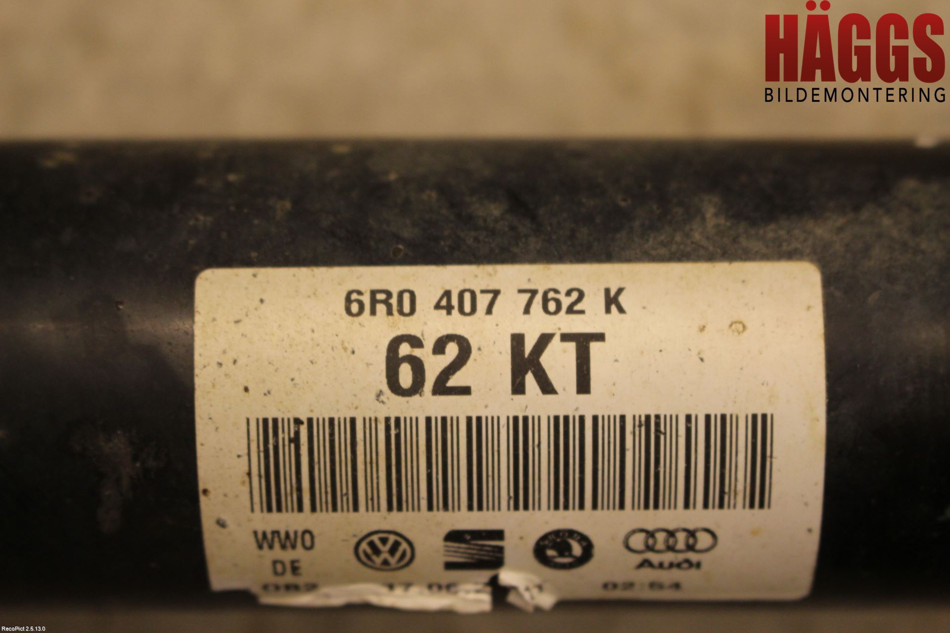 Skoda FABIA 07-14 Drivaxel Fram Höger