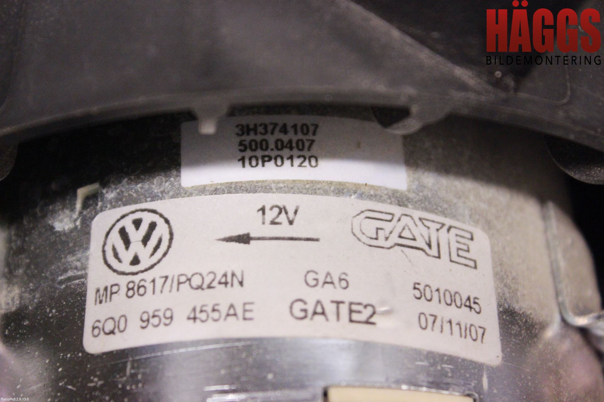 Skoda FABIA 07-14 Kylfläkt El