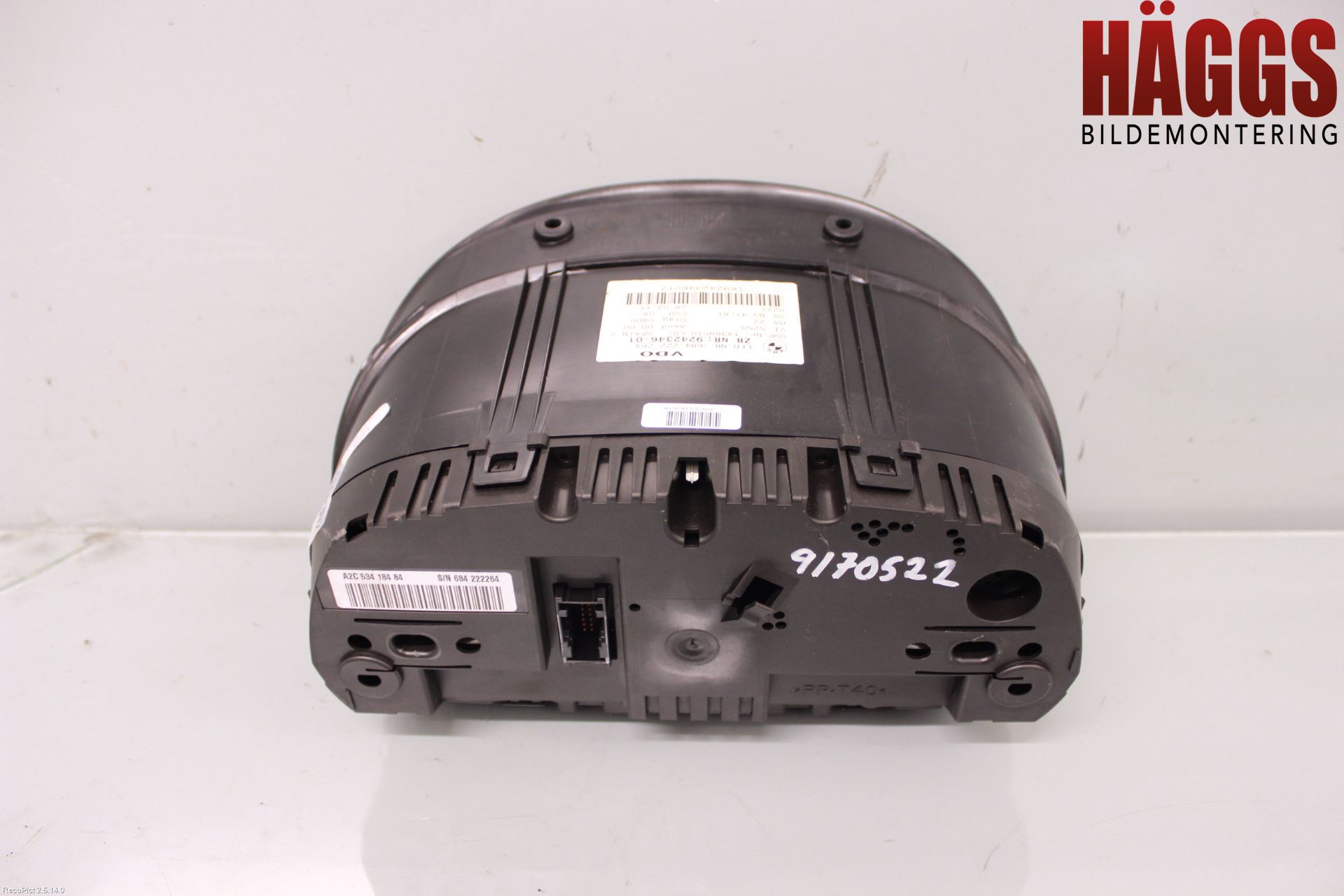 BMW 3 E90/91 SED/TOU 05-12 Instrument Komb