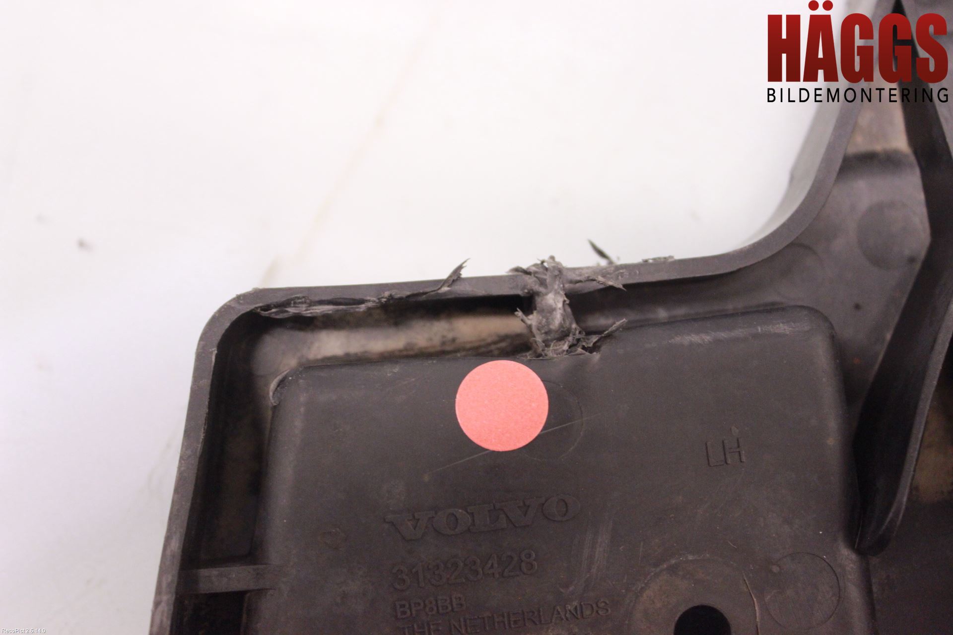 Volvo V60 11-13 Spoiler Fram