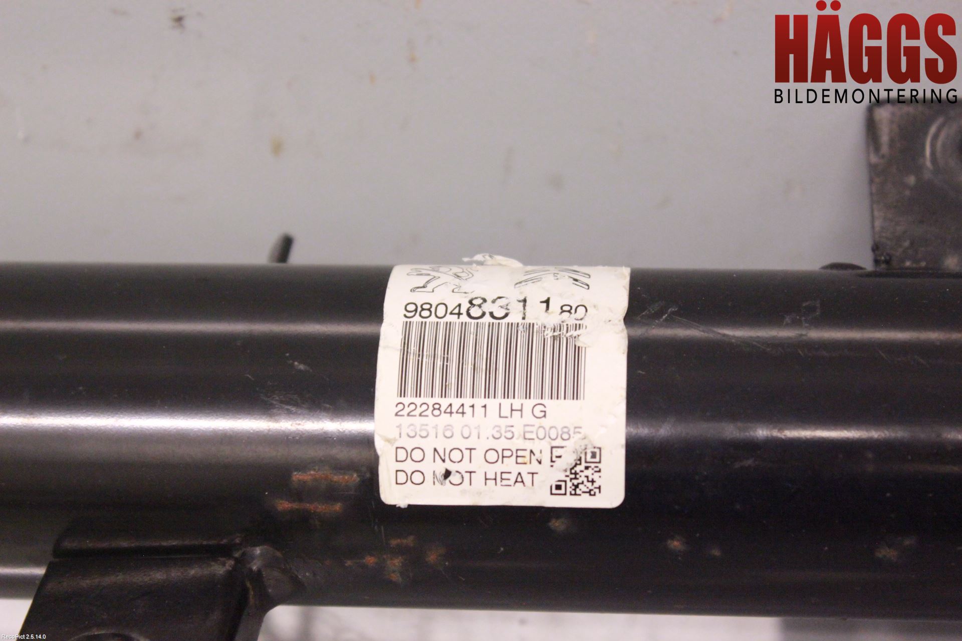Peugeot PEUGOT 208 16-19 Fjäderben Fram Vänster