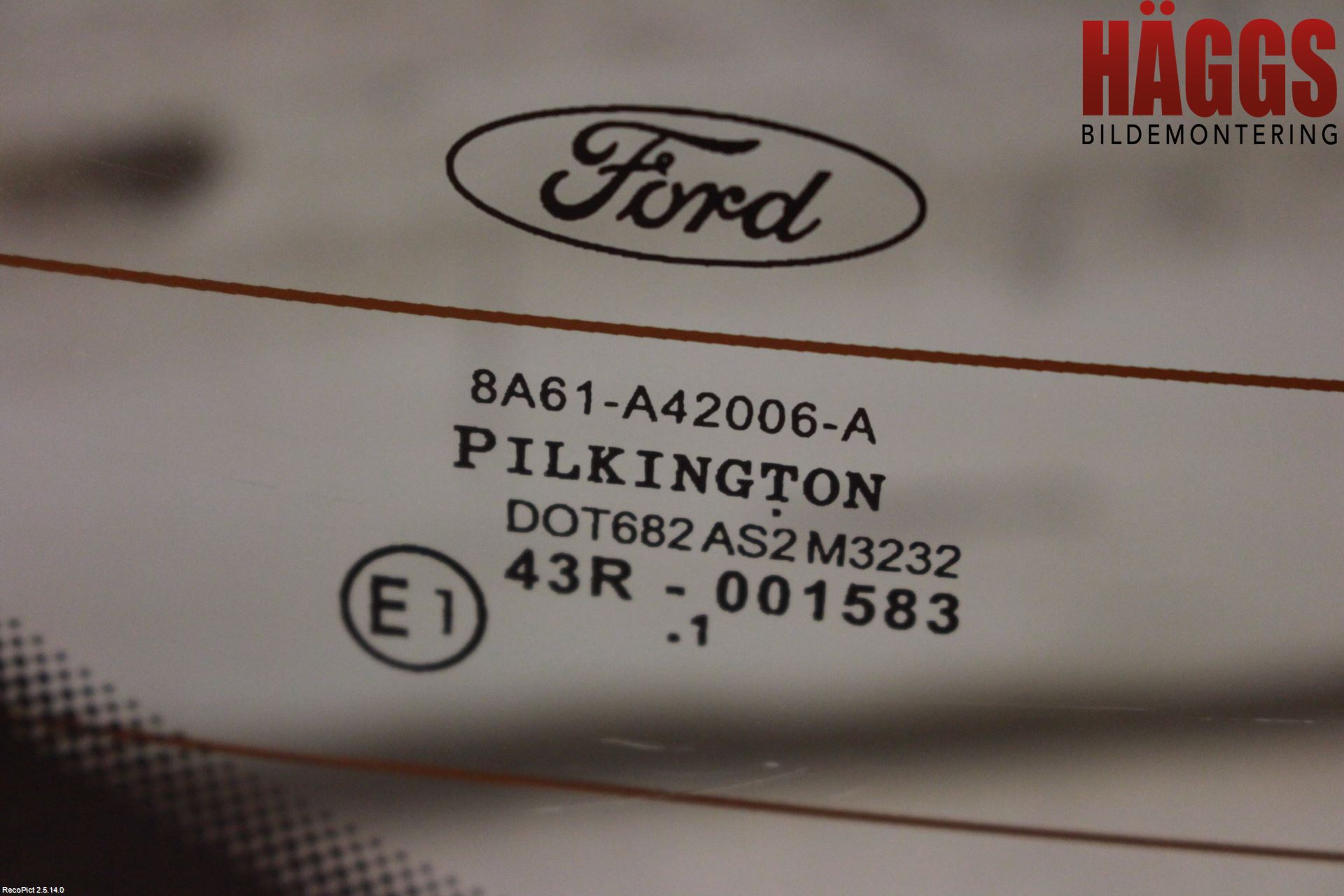 Ford FIESTA 09-12 Bakruta