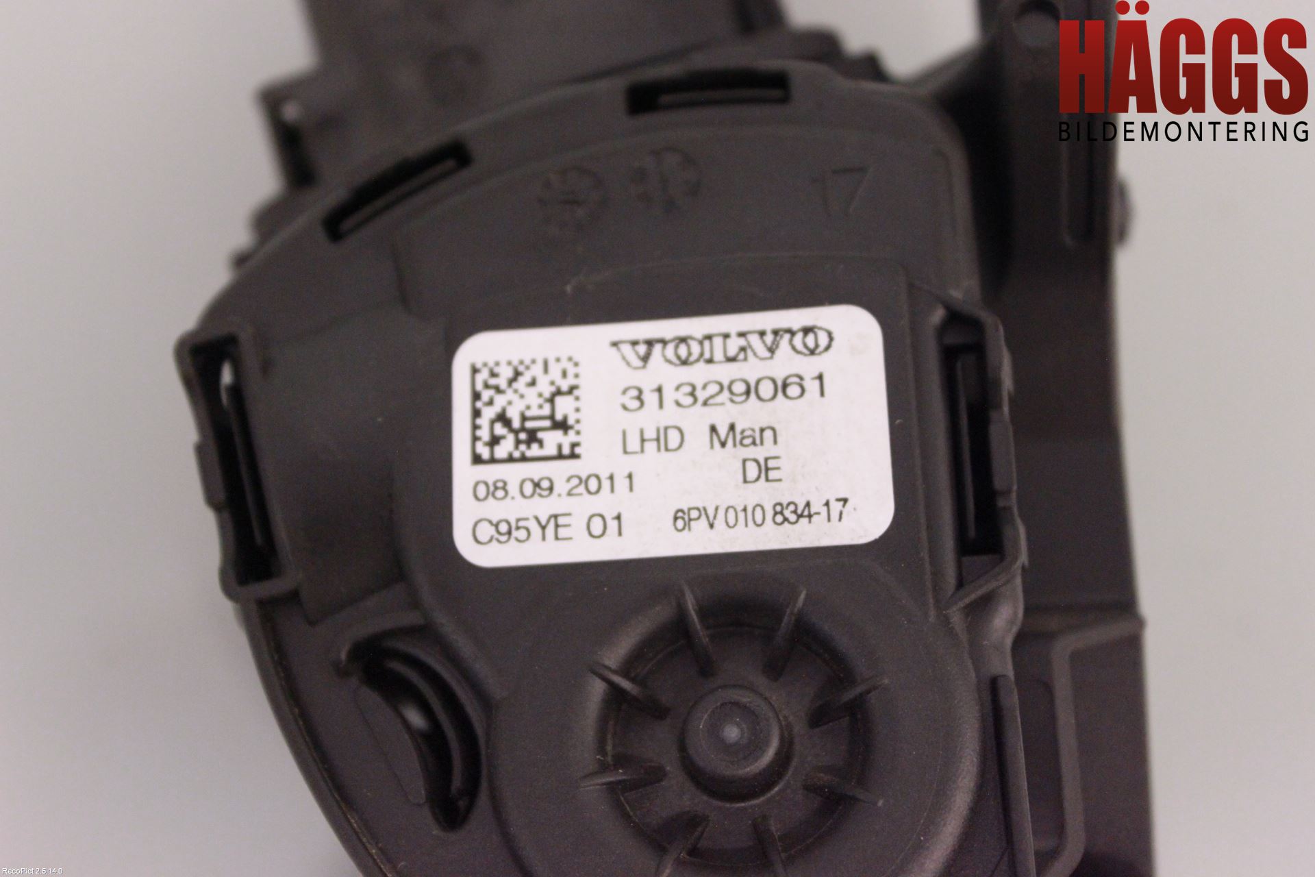 Volvo V60 11-13 Gaspedal