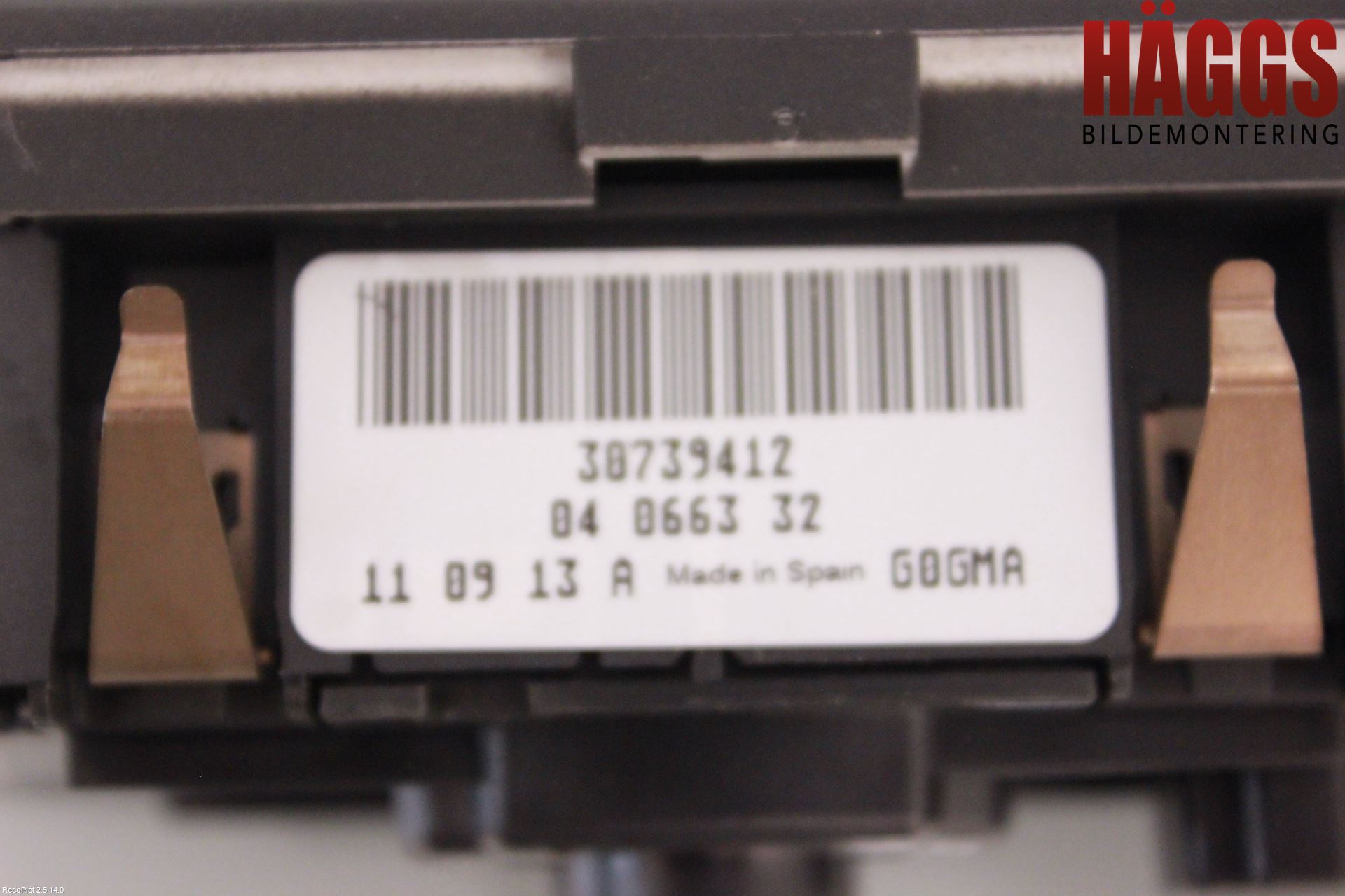 Volvo V60 11-13 Strömställare Ljus